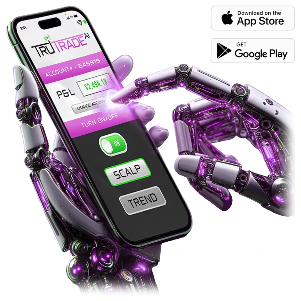 TruTrade AI Ad Robot Hand Transparent scaled compressed