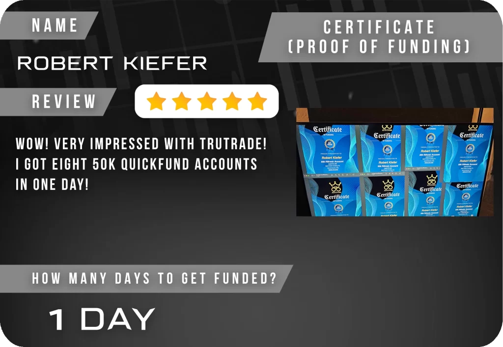 TruTrade Review Template Rober Kiefer GREY