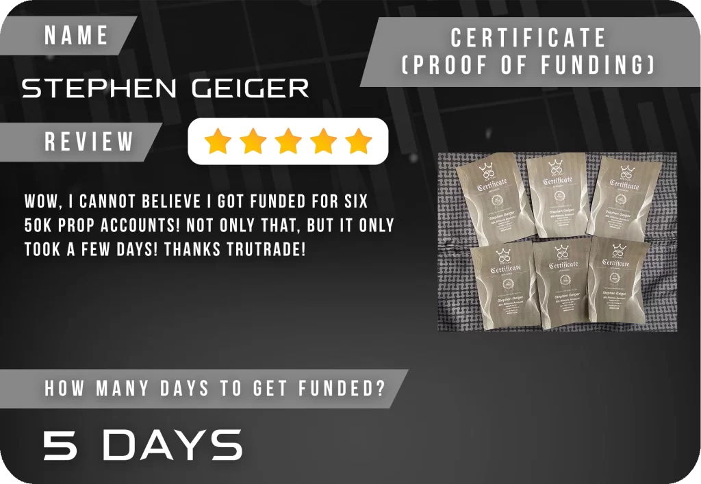 TruTrade Review Template Stephen Geiger GREY