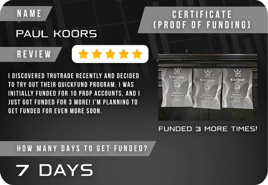 TruTrade Review Template Paul Koors 2.5