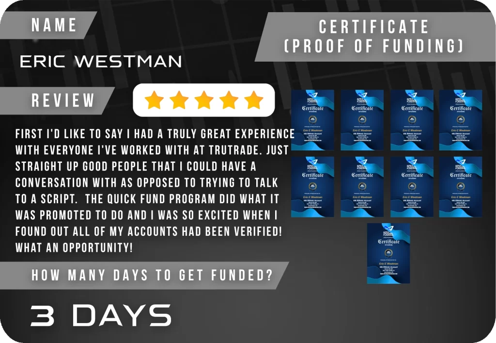 TruTrade Review Template ERIC WESTMAN