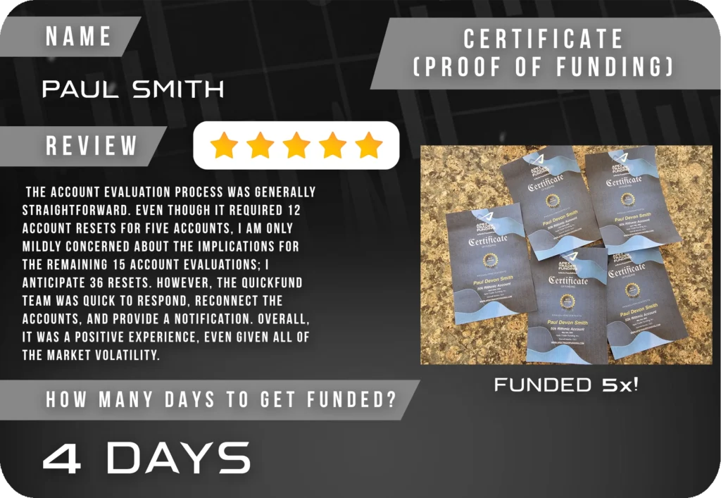 TruTrade Review Template PAUL SMITH