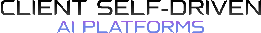 Client Self Driven AI Platforms Purple Compressed